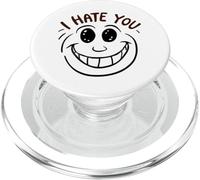 Te Odio Cara Sonriente PopSockets PopGrip para MagSafe