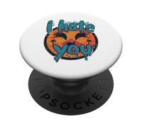 Te Odio Vintage Smile PopSockets PopGrip Adhesivo