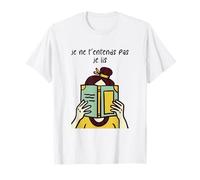 Te oigo No Leo Regalo Humor Rata de Biblioteca Camiseta