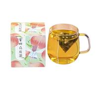 Té Oolong de melocotón y melocotón blanco (caja de 10 paquetes): adecuado for preparar tanto en frío como en caliente. Sabroso(2pcs)