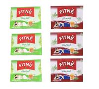 Té original de FITNE para adelgazar de Tailandia, 3 rojos y 3 verdes, té verde desintoxicador, hojas de Senness, desintoxicación herbal belly burn, quemador de grasa, té de hierbas Senna weight loss