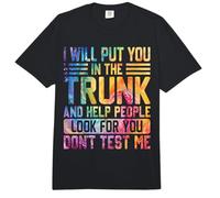 Te pondré en un baúl y ayudaré a la Gente a buscarte Divertido Comfort Colors Adult Heavyweight T-Shirt