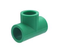 Te PPR igual Ø25 mm | Para derivaciones en sistemas de agua fría o caliente con tubería PPR | Conexión resistente, duradera y fácil de soldar por termofusión | QUICK PLOMBERIE