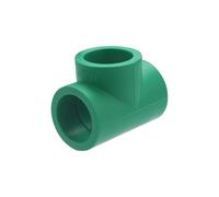 Te PPR igual Ø40 mm | Para derivaciones en sistemas de agua fría o caliente con tubería PPR | Conexión resistente, duradera y fácil de soldar por termofusión | QUICK PLOMBERIE