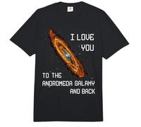 Te Quiero a la Galaxia de Andrómeda y al Espacio de Ciencia ficción Comfort Colors Adult Heavyweight T-Shirt