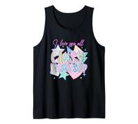 Te quiero a todos en clase, lindo corazón despedido Camiseta sin Mangas