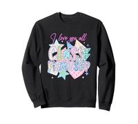 Te quiero a todos en clase, lindo corazón despedido Sudadera
