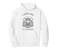 Te Quiero hasta los Huesos (gráfico Divertido) Sudadera con Capucha