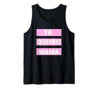 Te Quiero Mamá, Regalo Original Día de la Madre Amor Camiseta sin Mangas