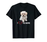 Te quiero más dueños de perros malteses. Camiseta