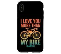 Te Quiero más Que a mi Bicicleta, un Ciclista Apenas Retro, Valentine Carcasa para iPhone XS MAX