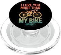 Te Quiero más Que a mi Bicicleta, un Ciclista Apenas Retro, Valentine PopSockets PopGrip para MagSafe