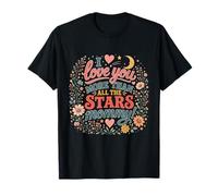 Te Quiero más Que a Todas Las Estrellas Mamá Mamá Día de la Madre Camiseta