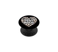 Te Quiero Mochi Mucho Kawaii Postre Japonés PopSockets PopGrip Adhesivo
