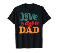 Te quiero papá, feliz día del padre, divertida familia Camiseta