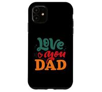 Te quiero papá, feliz día del padre, divertida familia Carcasa para iPhone 11