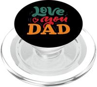Te quiero papá, feliz día del padre, divertida familia PopSockets PopGrip para MagSafe