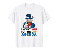 Te Quiero Para La Agenda Gay Divertido LGBTQ+Tío Sam Meme Camiseta
