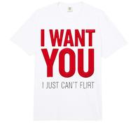 Te Quiero Simplemente no Puedo coquetear Gráfico de Citas Groovy de los 70 Comfort Colors Adult Heavyweight T-Shirt