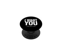 Te Quiero Simplemente no Puedo coquetear Meme Divertido de Citas introvertidas PopSockets PopGrip Adhesivo
