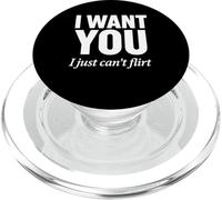 Te Quiero Simplemente No Puedo Coquetear PopSockets PopGrip para MagSafe