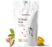 TE ROJO PU ERH QUEMAGRASA 100% Orgánico 100g (50 Tazas) | TE PU ERH con Jengibre, Matcha, Mate y Diente de León REPLANTEA® | Té Drenante y Digestivo