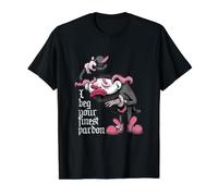 Te Ruego tu Mejor perdón Camiseta gráfica económica, Hombre, Negro, M