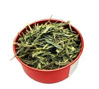 Té Sencha chino de primavera orgánico natural original de hojas sueltas un té verde frito a mano sin aditivos alimento Sencha con sabor fresco y suave y dulce (50g)