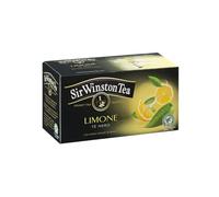 Té Sir Wiston | Té Negro con Sabor Natural a Limón - 1 x 20 Bolsitas de Té (30 Gr)