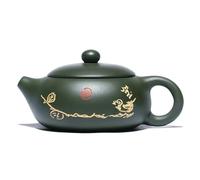 Té té macetra hecha a mano Pot de arcilla morada mineral original de la oficina elegante para el escritorio de la oficina que prepara té de kung fu para infusor