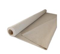 TE Texna Tela Loneta Lisa de Lino Natural Opaca tupida 280 cmts de Ancho 30% Lino 40% Algodón 30% Poliéster Cortinas toldos pérgolas (1 Metro)