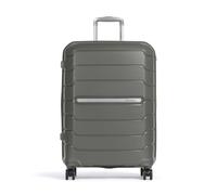 ¿Te vas de aventura por una semana? La Samsonite Flux Exp spinner es tu compañera perfecta, fabricada en resistente polipropileno para que sea fuerte pero ligera. Su diseño expandible ofrece espacio e