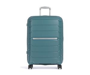 ¿Te vas de aventura por una semana? La Samsonite Flux Exp spinner es tu compañera perfecta, fabricada en resistente polipropileno para que sea fuerte pero ligera. Su diseño expandible ofrece espacio e
