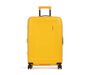 ¿Te vas de aventura una semana? La maleta American Tourister Dashpop con ruedas giratorias es tu compañera de viaje perfecta, hecha de polipropileno resistente con una carcasa dura y elegante que está