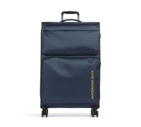 ¿Te vas de vacaciones en familia o de viaje largo? La maleta con ruedas Mandarina Duck Zephyr es tu compañera de viaje perfecta, fabricada en poliéster resistente con un acabado suave y elegante que d