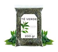 Te Verde 200g - Te Verde para Adelgazar - Te a Granel - Infusión de Hierbas - Propiedades Naturales (200 gr, Té Verde Gunpowder)