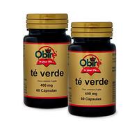 Té verde 400 mg. 60 cápsulas (Pack 2 unid.)