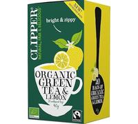 TÉ VERDE CON LIMÓN FAIR TRADE BIO 40 g (20 x 2 g) - CLIPPER
