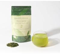 Té verde japonés Co Gokuzyo Aracha Té de hojas sueltas - Té verde crudo japonés de más alto grado - Té Sencha al vapor profundo - Aroma intenso y sabor - 3.5 oz Hoja de té suelta