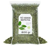 Te Verde Sencha 800 g - Te Verde Japones - Antioxidante y Depurativo - Te a granel - Infusión de Hierbas Naturales (800 gr, Té Verde Sencha)