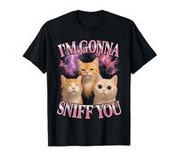 Te voy a oler Divertido Gato Bootleg Camiseta