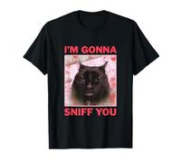 Te voy a oler, Divertido y obsceno, Brainrot, Meme, Gen Z Cat Camiseta