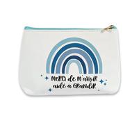 TE Whaka Bolsa Gracias por ayudarme a crecer | Regalo de fin de año escolar - Regalo de guardería, amante, Atsem, Aesh, blanco, 2 pochettes