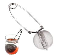 Tea Ball Strainer - Stainless Steel Mesh Infuser, Strainers for Loose Leaves and Coffee | Durable Infuser Tool Brewing Hot Home Kitchen