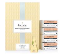 Tea Forte Blueberry Merlot infusión Event Box, 48 pirámides de Arándano Merlot de Tea Forté