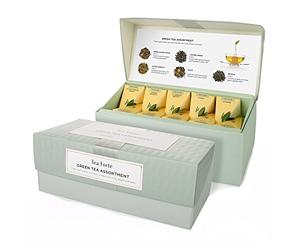 Tea Forte Green Tea Assortment 20 filtros