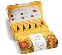 Tea Forte, Té orgánico de hierbas y frutas Paradis, caja de presentación pequeña, juego de regalo con 10 infusores de té hechos a mano en forma de pirámide