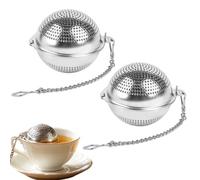 Tea Infuser - 2 Pack Stainless Steel Loose Leaf Tea Strainer Balls