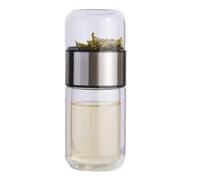 Tea Infuser Bottle - Thermal Insulation Tea Brewing Cup, Stainless Filter Separation Water Container, Elegant LooseTea Steeping Tumbler, Convenient Flower Mixing Flask For Home Office Outdoor Travel