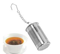 Tea Infuser - Stainless Steel Tea Filter | Tea Strainer with Handle for Loose leaff Tea | Cooking Infuser Tea Ball Steeper Strainer with Chain Hook for Tapots Flower Fruit Black Rooibos Spices